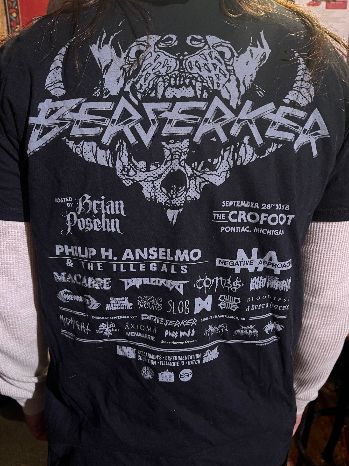 Berserker Fest V Black T-Shirt