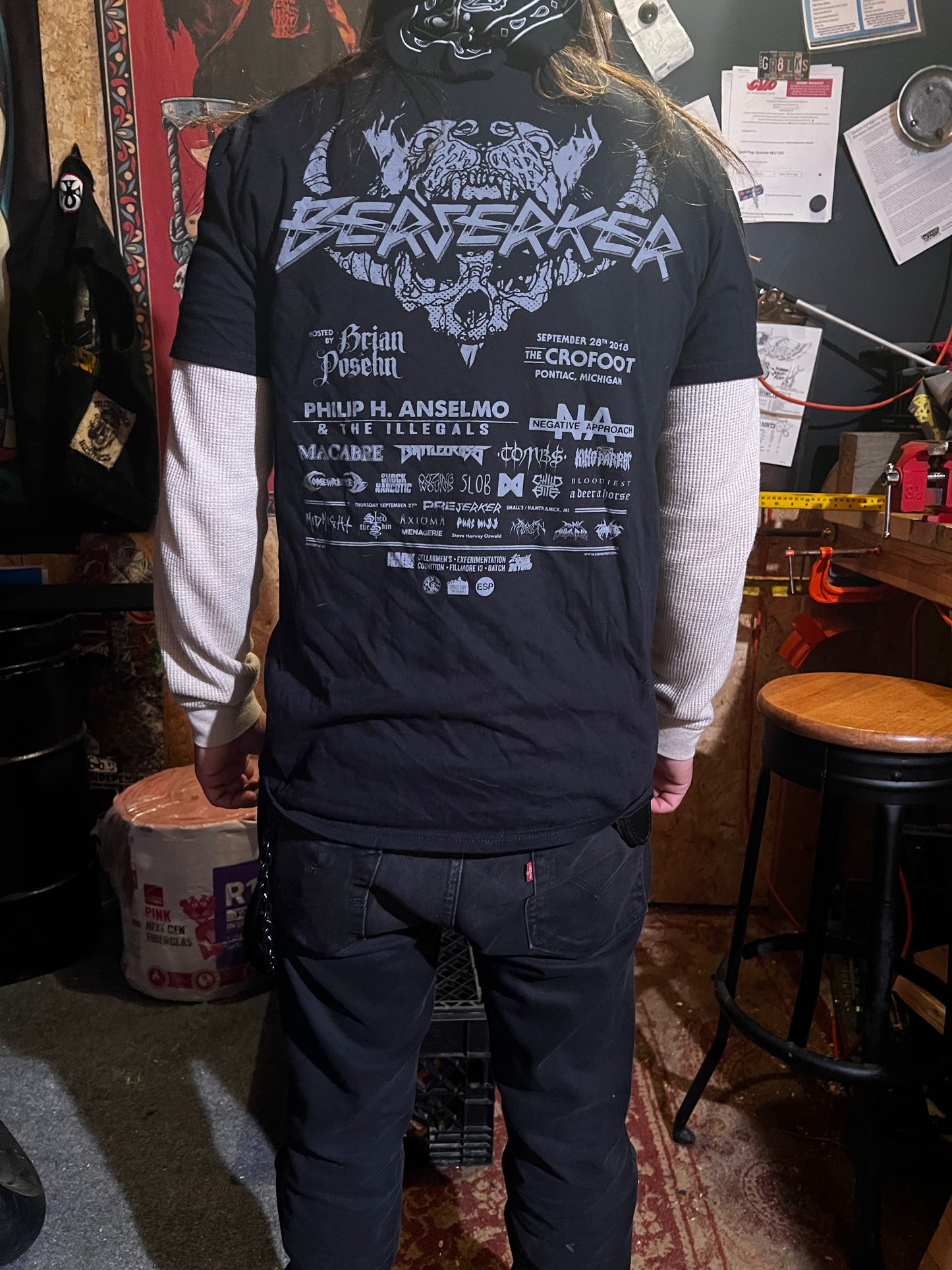 Berserker Fest V Black T-Shirt