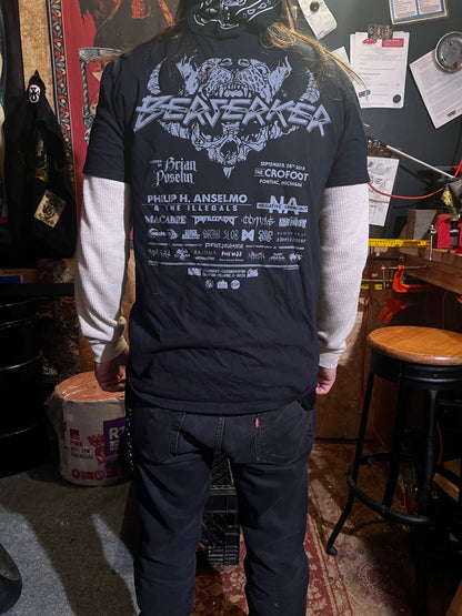 Berserker Fest V Black T-Shirt