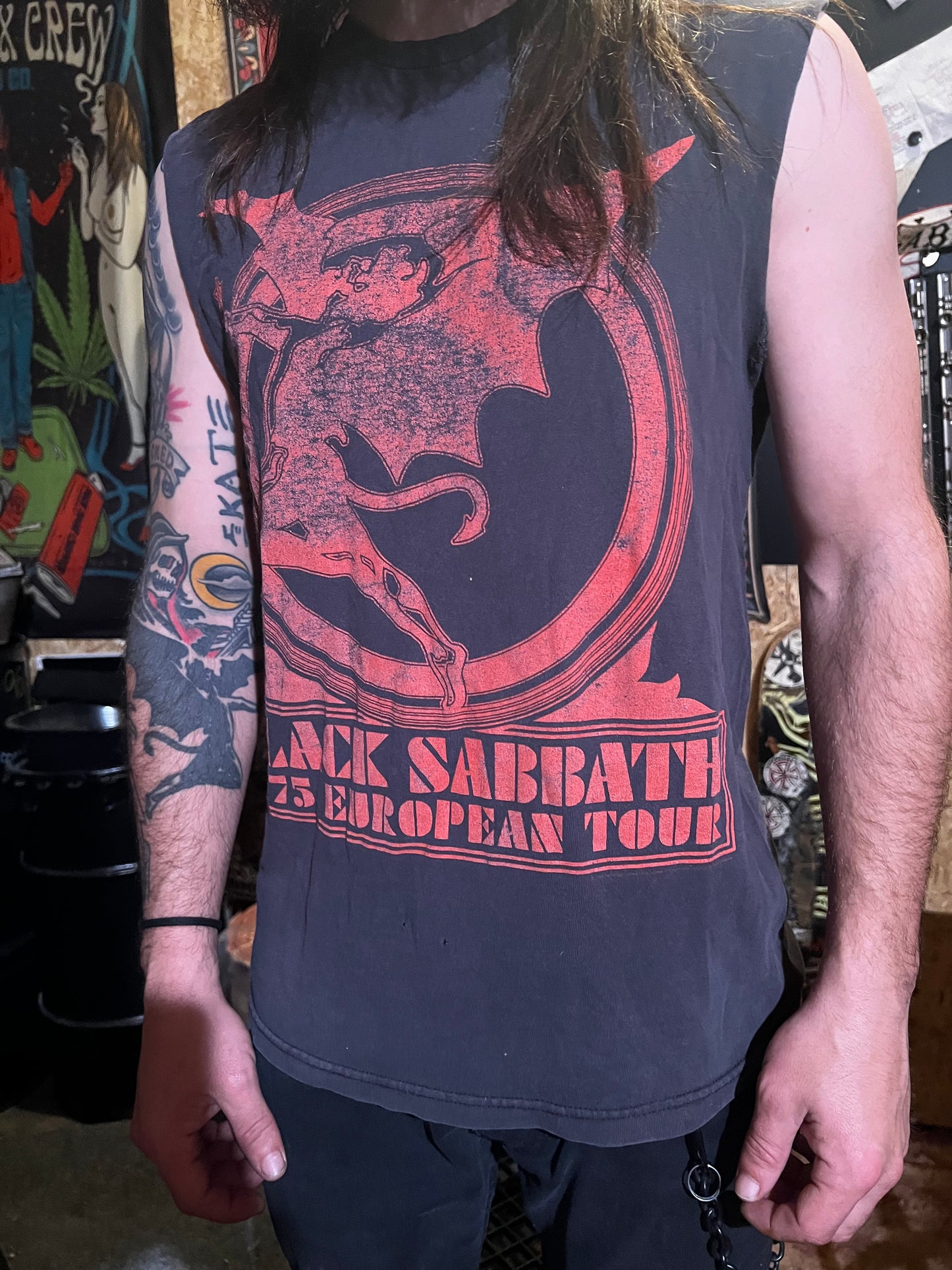 Black Sabbath Sleeveless Shirt